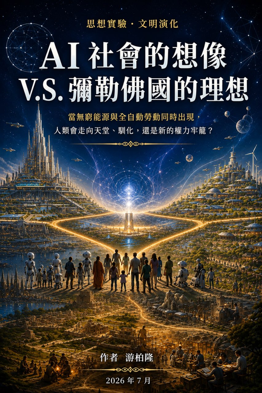 AI社會的想像 V.S. 彌勒佛國的理想